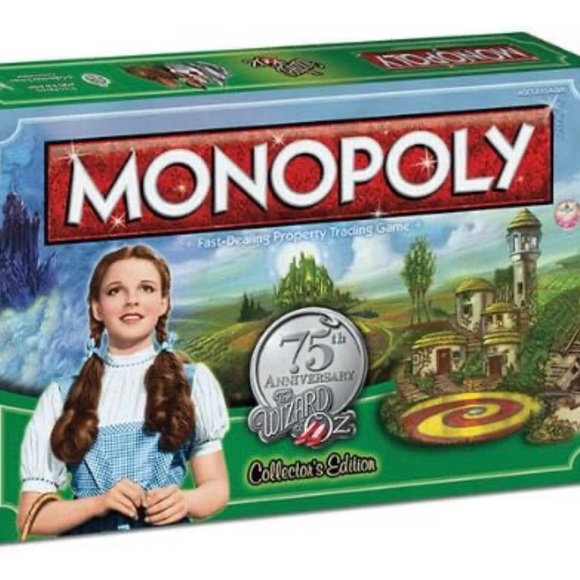 NEW Wizard of Oz 75th Anniversary Monopoly Pop-Up Game - Picture 1 of 2